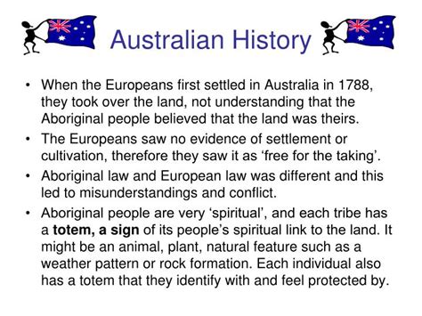 australian history facts.